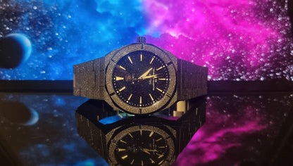 Atomic Galaxy Frosted Steel Luxury Watch Limited-Edition ™ (Australian Owned)