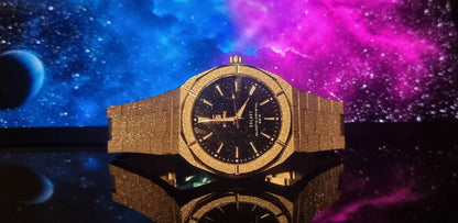 Atomic Galaxy Frosted Steel Luxury Watch Limited-Edition ™ (Australian Owned)