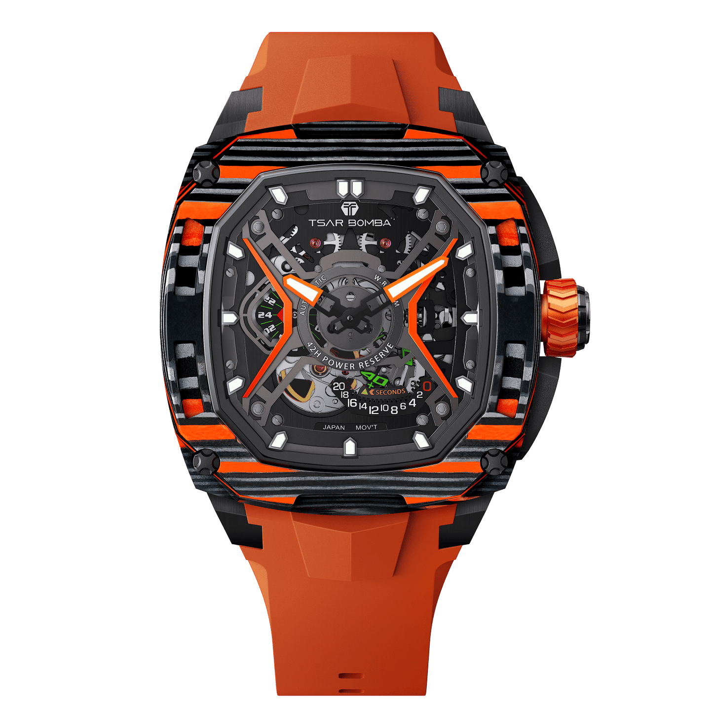 Official Tsar Bomba Dark Matter 5 Automatic Watch - TB8605