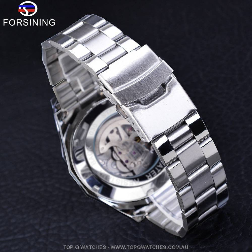 Automatic Mechanical Luxury Forsining Waterproof Self-Wind No Battery Watch - Top G Watches