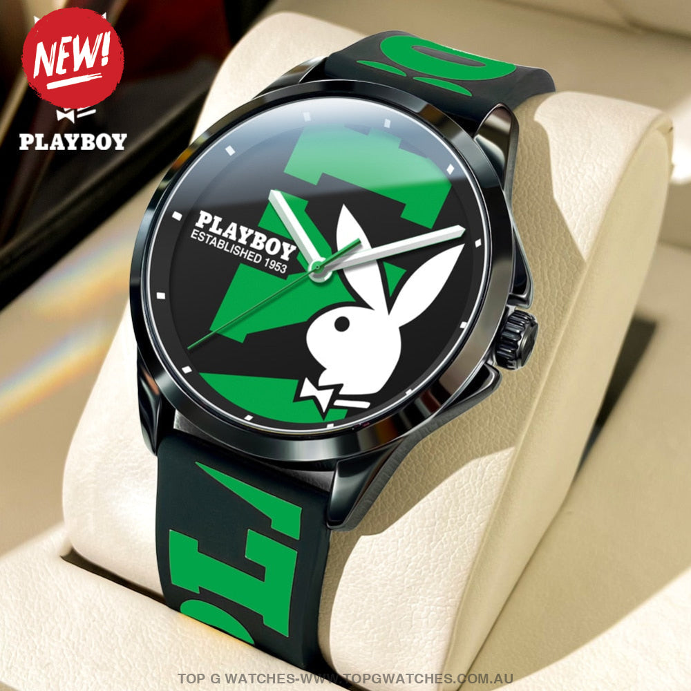 2023 New PLAYBOY Fashion Casual Quartz Waterproof Sports Watch - Top G Watches