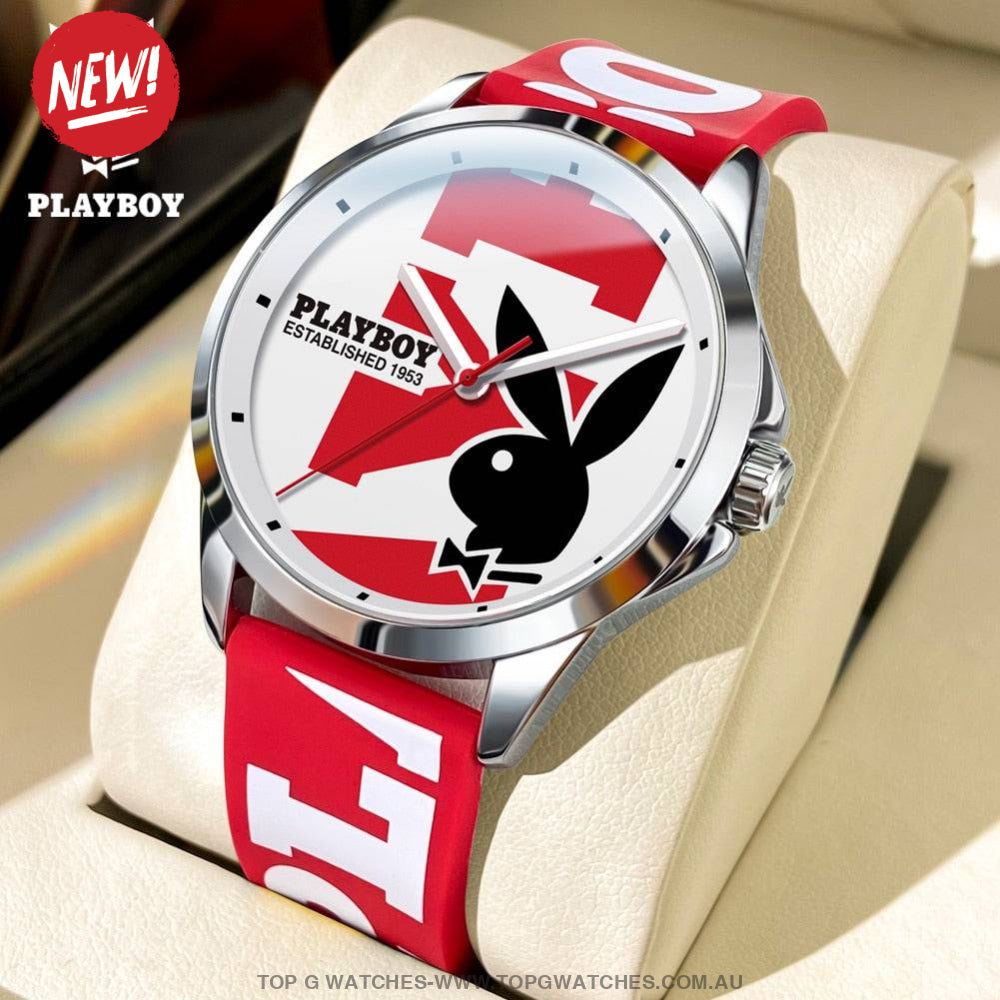 Bunny Playboy Fashion Casual Quartz Waterproof Sports Dress Watch - Top G Watches