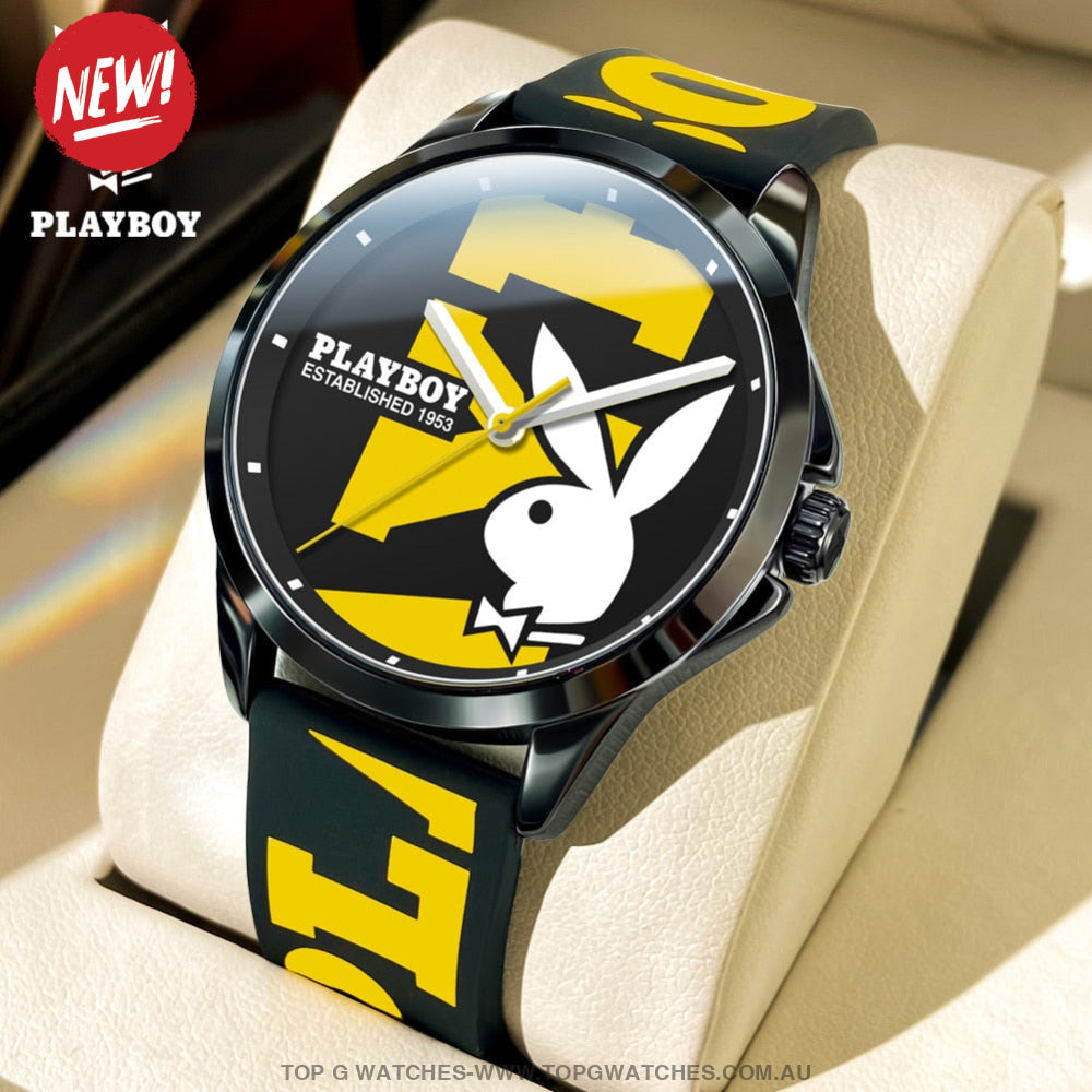 2023 New PLAYBOY Fashion Casual Quartz Waterproof Sports Watch - Top G Watches