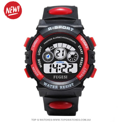 Cool Luminous Digital Electronic Sports Display Fitness Kid's Wristwatch - Top G Watches