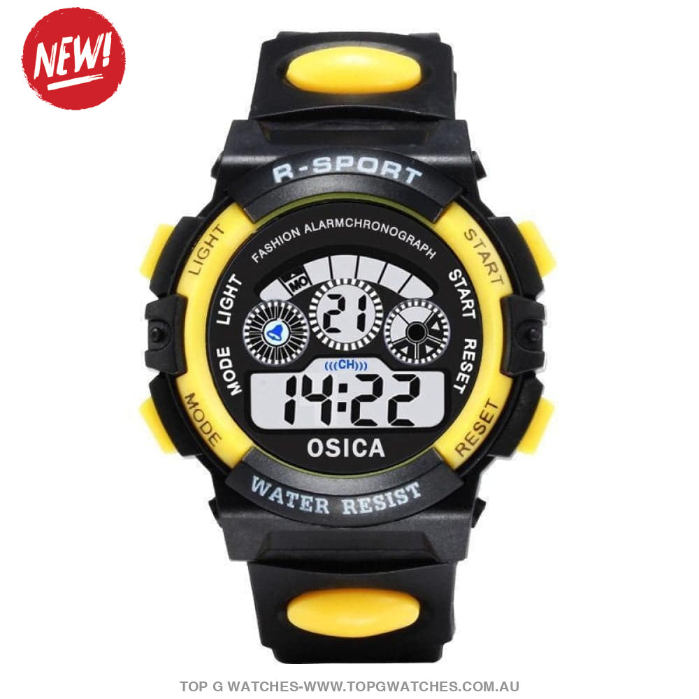 Cool Luminous Digital Electronic Sports Display Fitness Kid's Wristwatch - Top G Watches