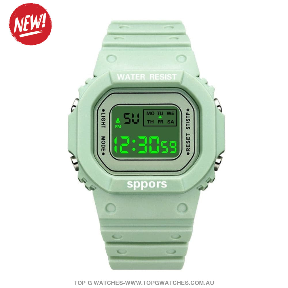 Cool Luminous Digital Electronic Sports Display Fitness Kid's Wristwatch - Top G Watches
