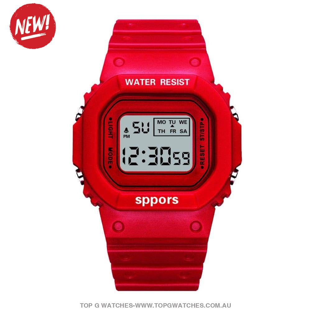 Cool Luminous Digital Electronic Sports Display Fitness Kid's Wristwatch - Top G Watches