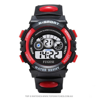 Cool Luminous Digital Electronic Sports Display Fitness Kid's Wristwatch - Top G Watches