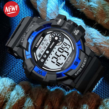 Custom Sports Luminated Military LED Waterproof Digital Watch - Top G Watches