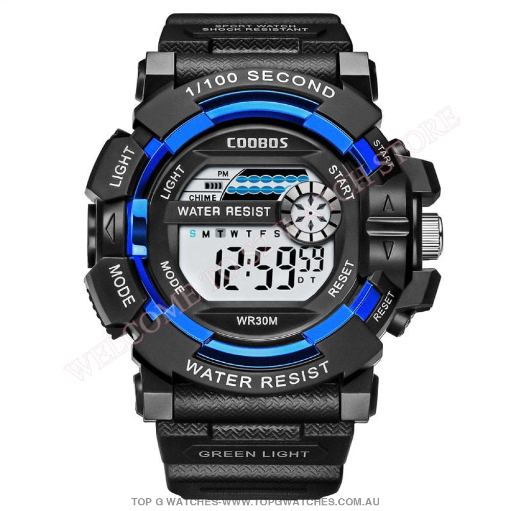 Custom Sports Luminated Military LED Waterproof Digital Watch - Top G Watches