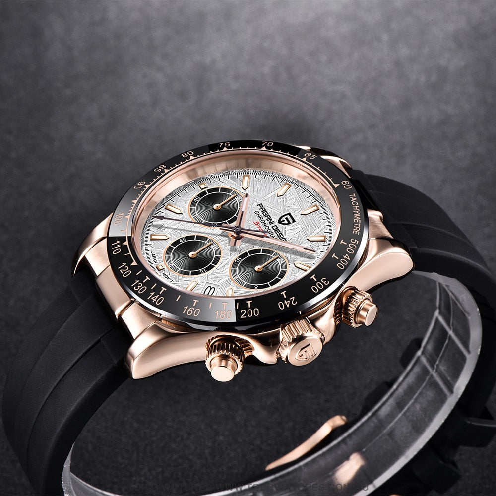 New Top Luxury New Quartz Sapphire Luxury Chronograph Men's Watch - Top G Watches