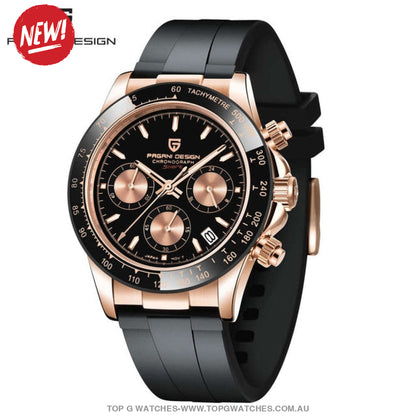 New Top Luxury New Quartz Sapphire Luxury Chronograph Men's Watch - Top G Watches