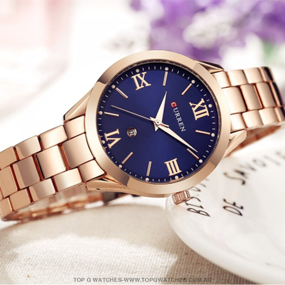 Luxury Rose Gold Fashion Dress Casual Women's Watch - Top G Watches