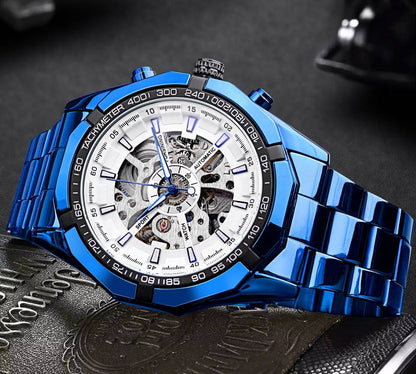 Automatic Mechanical Luxury Forsining Waterproof Self-Wind No Battery Watch - Top G Watches