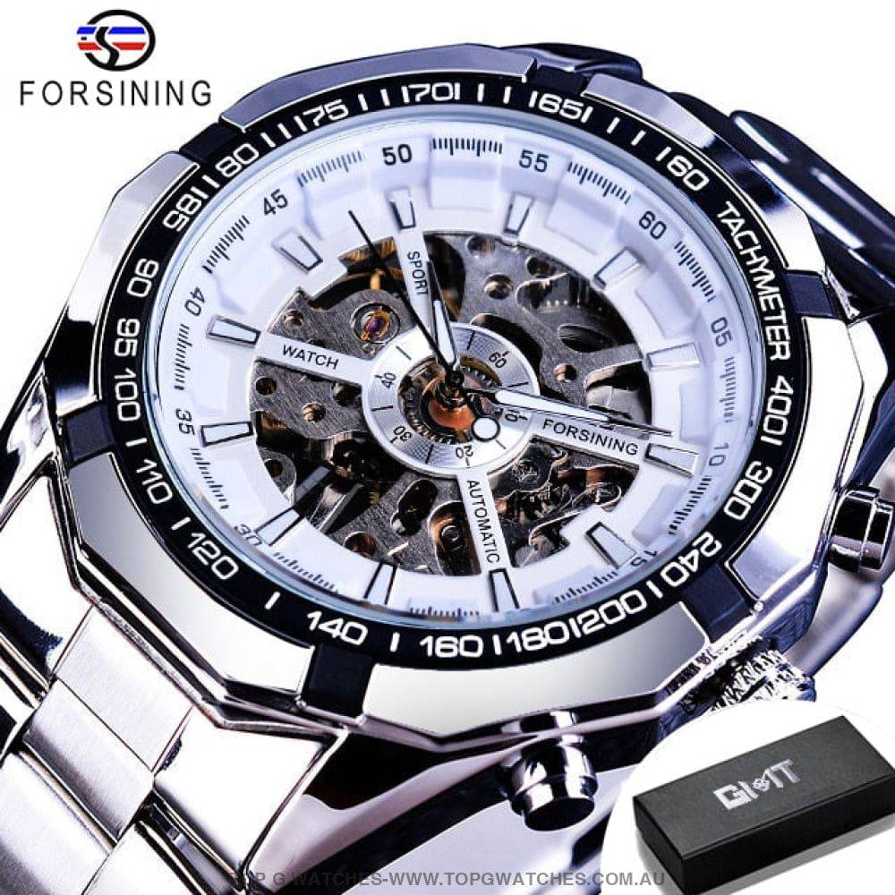 Automatic Mechanical Luxury Forsining Waterproof Self-Wind No Battery Watch - Top G Watches