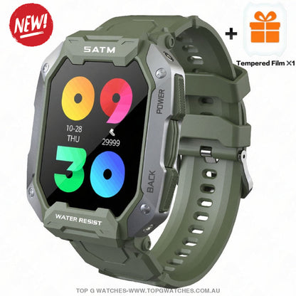 2022 New Full Touch Digital Sports Health Blood Pressure Oxygen Fitness Waterproof Smart Watch - Top G Watches