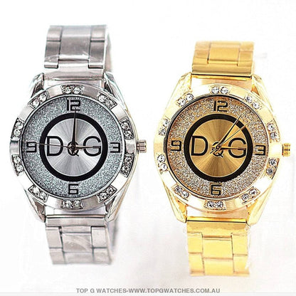 Gold Jewel DQG Fashion Luxury Quartz Ladies' Casual Dress Watch - Top G Watches