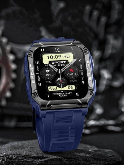 Ultimate LIGE Apocalyptic Pro Compass Bluetooth Fitness Health Smart Watch - Top G Watches