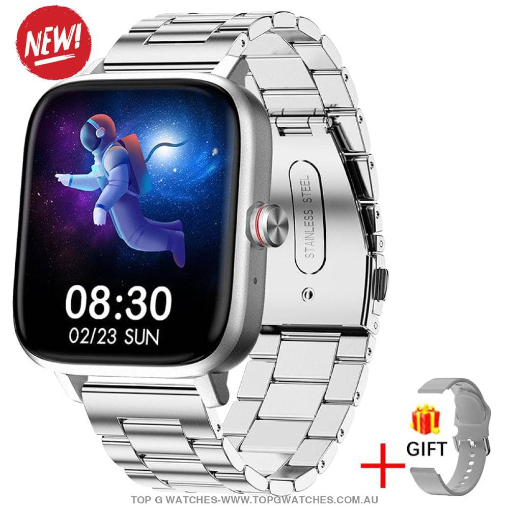 New Lige Smart Bluetooth Call Smart Sport Fitness Men's & Women's Luxury Smart Watch - Top G Watches