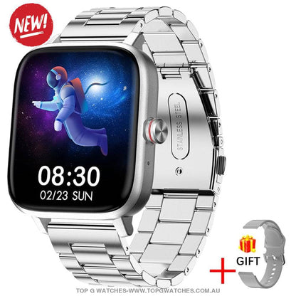 New Lige Smart Bluetooth Call Smart Sport Fitness Men's & Women's Luxury Smart Watch - Top G Watches