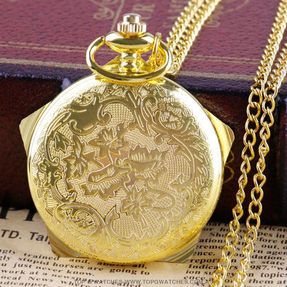 Limited Time Harry Potter Themed Quartz Pocket Pendant Chain Watch - Top G Watches