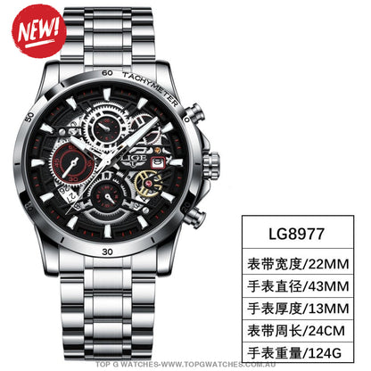 2022 Luxury Business Hollow Sports Waterproof Quartz Men's Military Wristwatch - Top G Watches