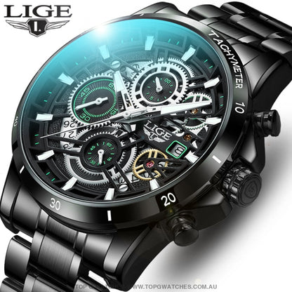 2022 Luxury Business Hollow Sports Waterproof Quartz Men's Military Wristwatch - Top G Watches