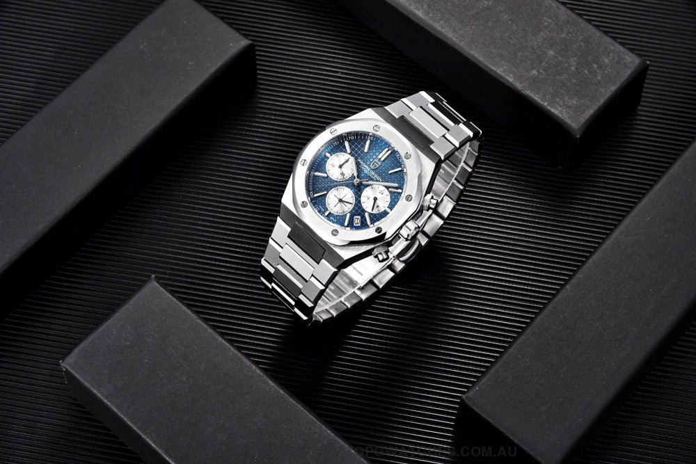 Luxury PAGANI-Design Sapphire Japan VK63 Chronograph 200m Business Sports Watch - Top G Watches