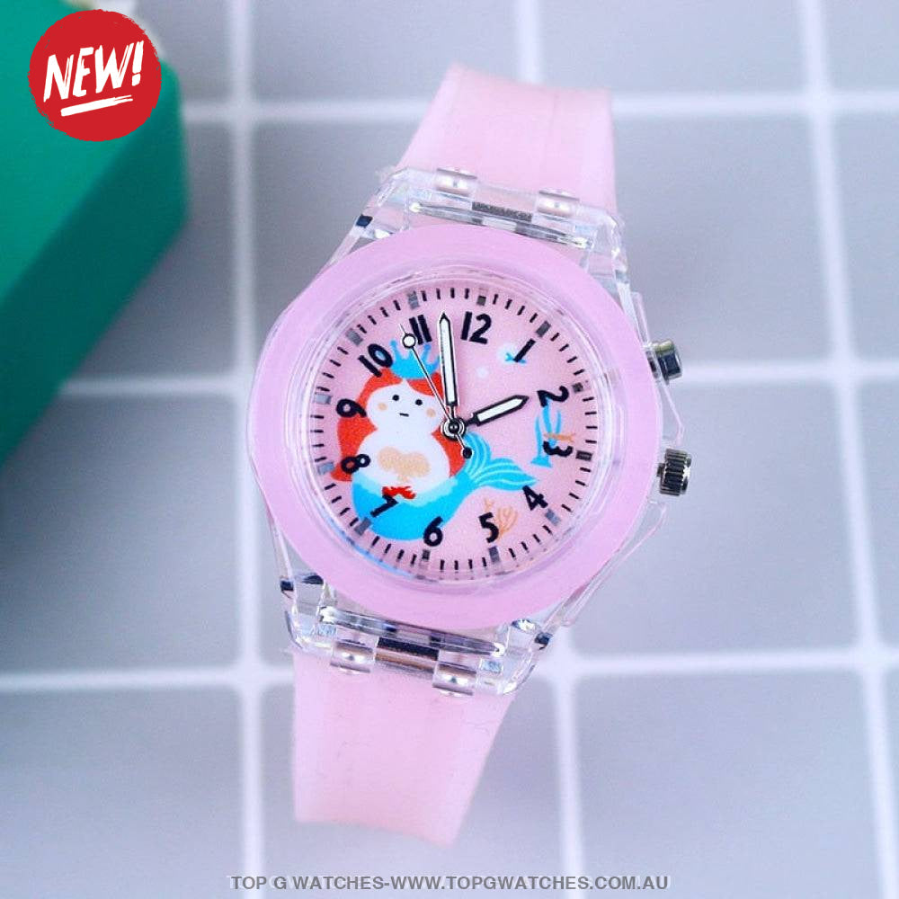 Marvel Spider-Man Disney's Princess Elsa Cartoon light-Up Children's Watch - Top G Watches