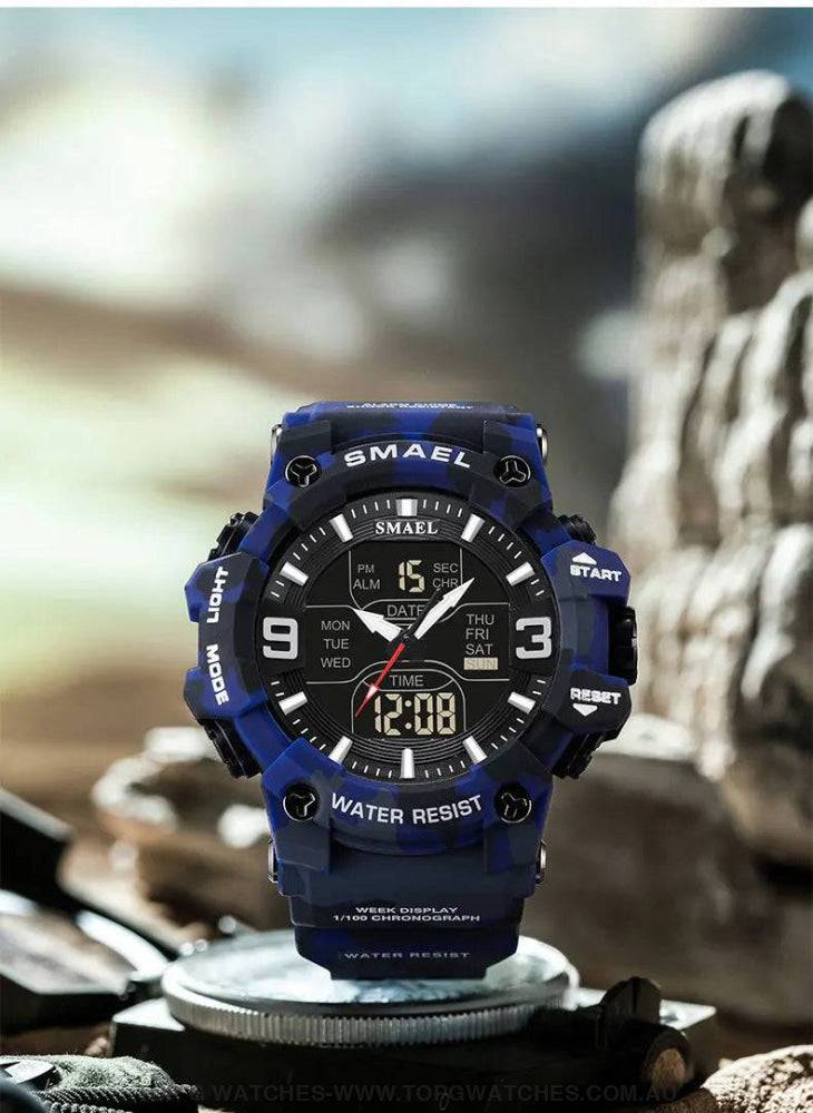 Military digital watch best sale