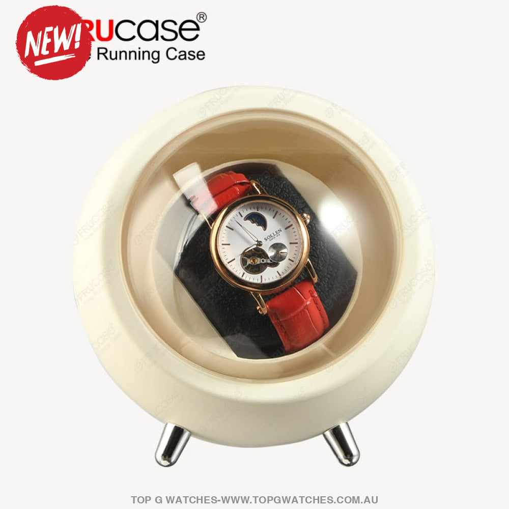 Motion Frucase Winding Display Watch Storage Case - Automatic Winder Usb Cable / With Battery Option