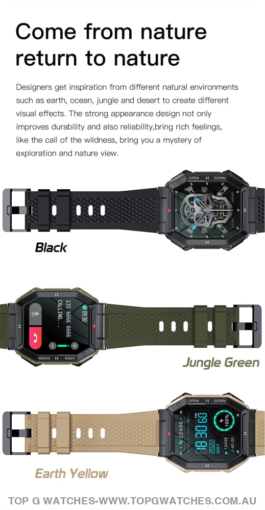 New LIGE Digital Bluetooth Smart HD LED Display Screen Outdoor Sports Fitness Waterproof Smartwatch - Top G Watches