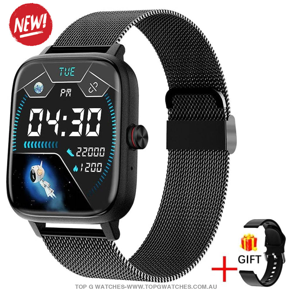 New Lige Smart Bluetooth Call Smart Sport Fitness Men's & Women's Luxury Smart Watch - Top G Watches