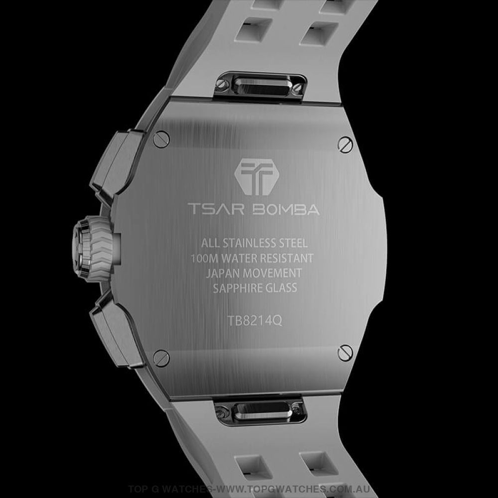 Official TSAR Bomba Interchangeable Luxury Calendar Watch - TB8214 (Watch Only) - Top G Watches