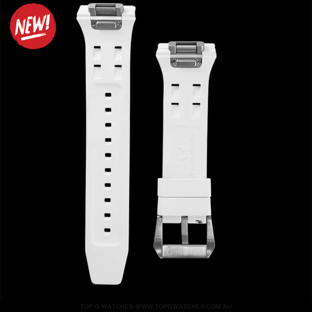 Official TSAR Bomba Interchangeable Watch - TB8214 & TB8218 Interchangeable FKM Rubber Wristband Strap - Top G Watches