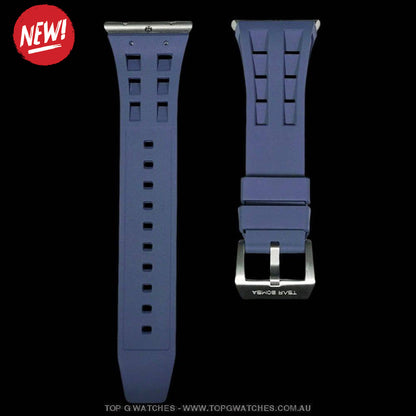 Official TSAR Bomba TB821 Series Premium Quick Release Fluororubber Strap - Top G Watches