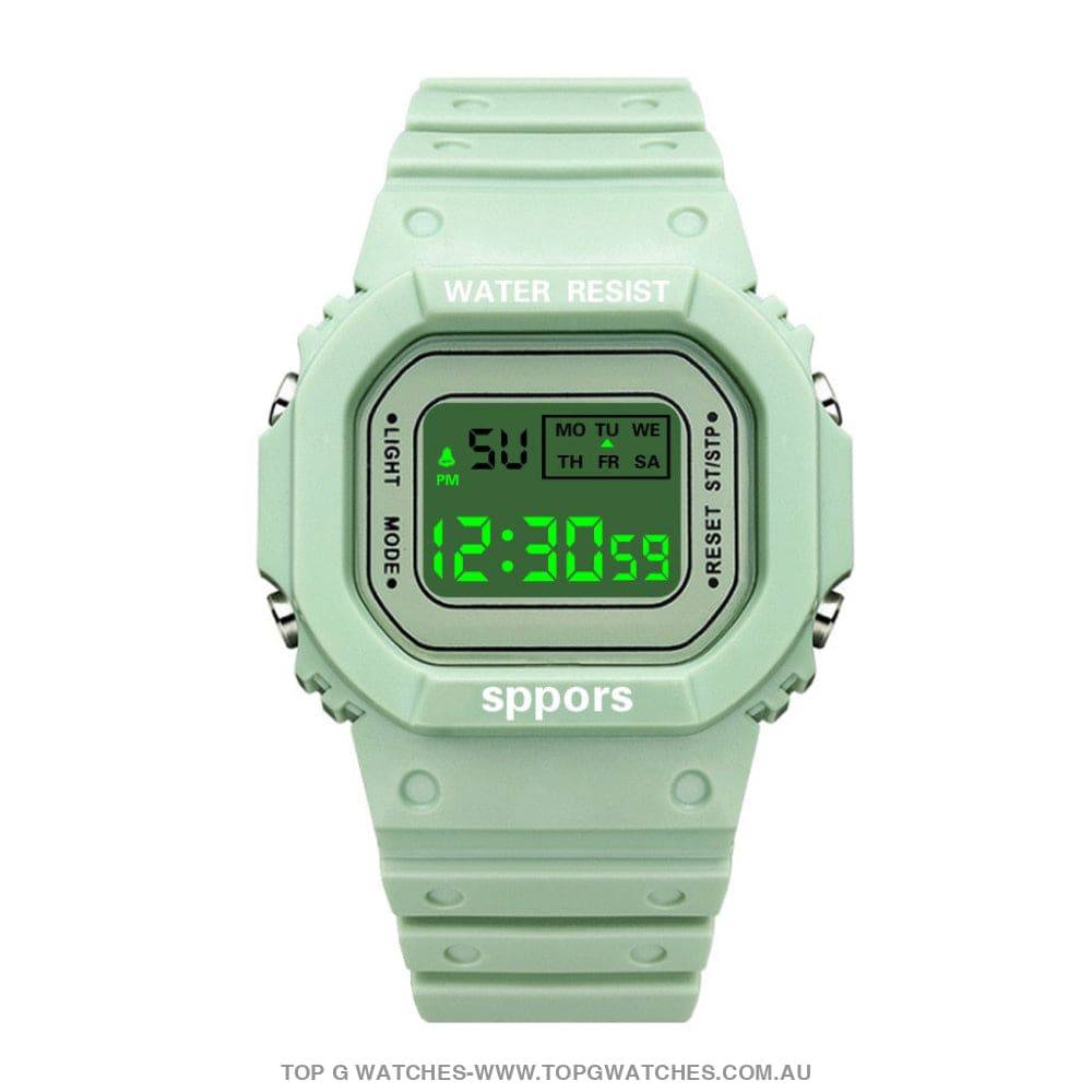 Cool Luminous Digital Electronic Sports Display Fitness Kid's Wristwatch - Top G Watches