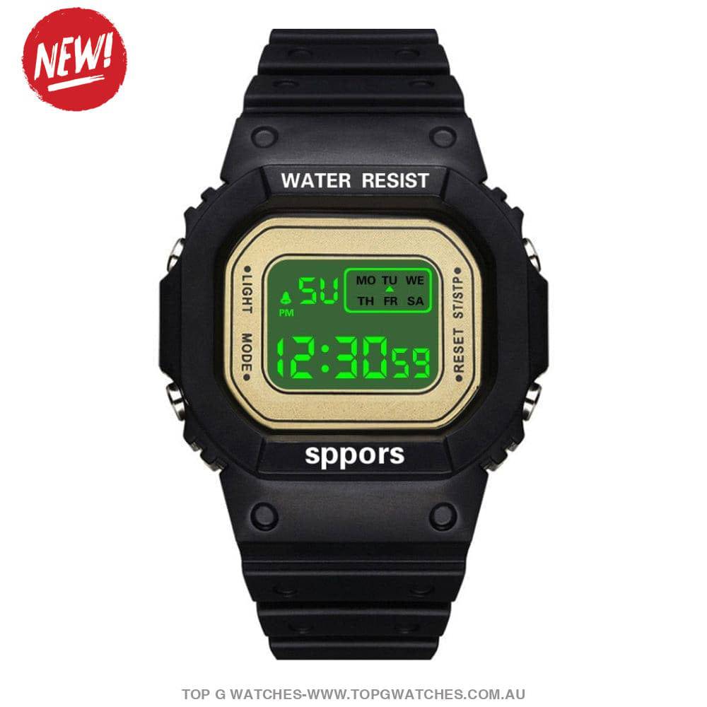 Cool Luminous Digital Electronic Sports Display Fitness Kid's Wristwatch - Top G Watches