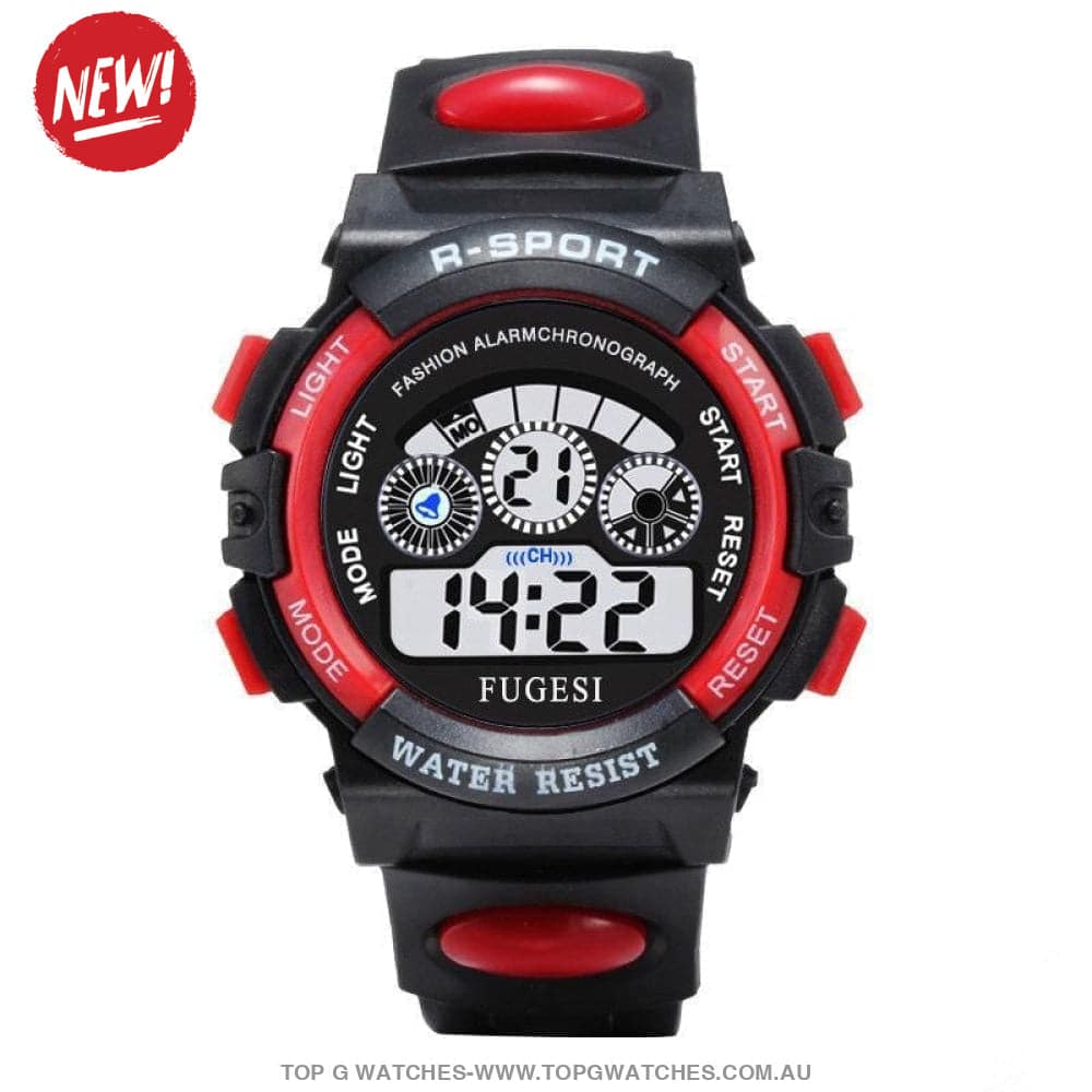 Cool Luminous Digital Electronic Sports Display Fitness Kid's Wristwatch - Top G Watches