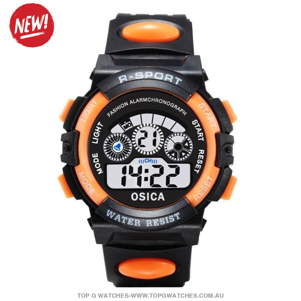 Cool Luminous Digital Electronic Sports Display Fitness Kid's Wristwatch - Top G Watches