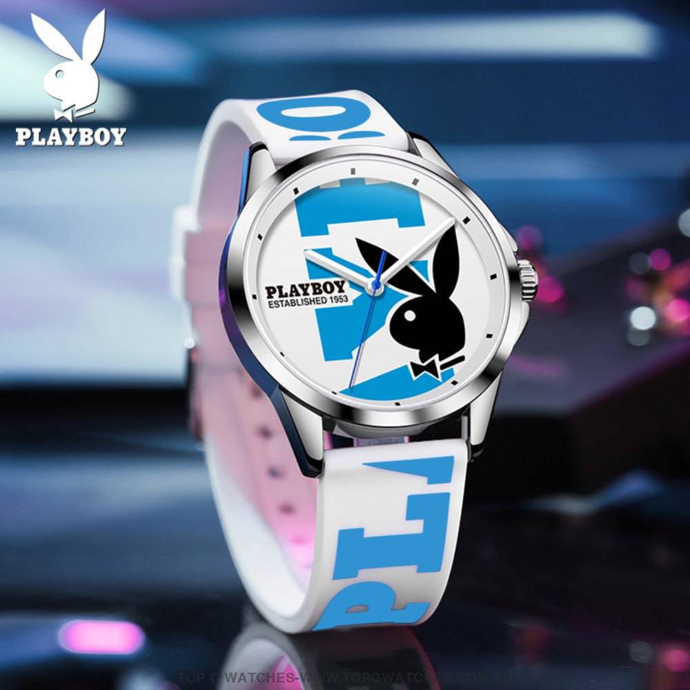 Bunny Playboy Fashion Casual Quartz Waterproof Sports Dress Watch - Top G Watches