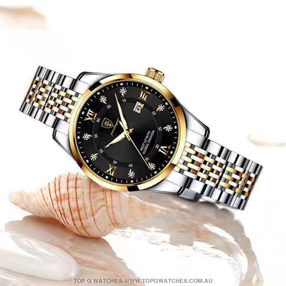 Poedagar Elite Luxury Fashion Ladie's Quartz Waterproof Wristwatch - Top G Watches