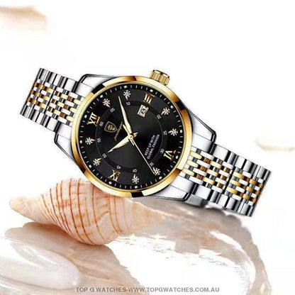 Poedagar Elite Luxury Fashion Ladie's Quartz Waterproof Wristwatch - Top G Watches