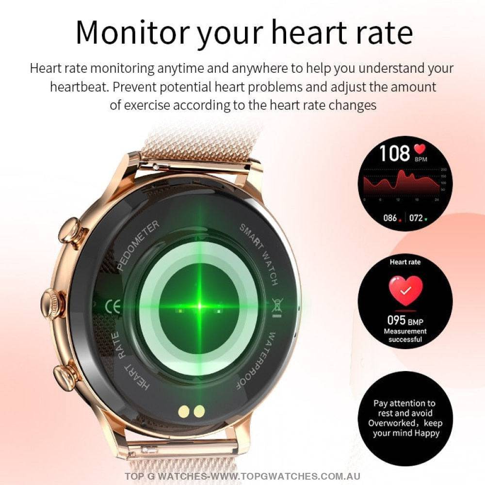 Fashion Lige Bluetooth Call Blood Pressure DIY Custom Dial Sport Bracelet Waterproof Smartwatch - Top G Watches