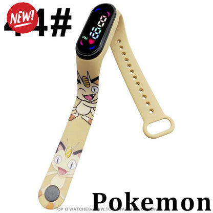 Smart-LED Digital Pokémon Gotta Catch 'Em All - Smart Electronic Silicone Watch - Top G Watches