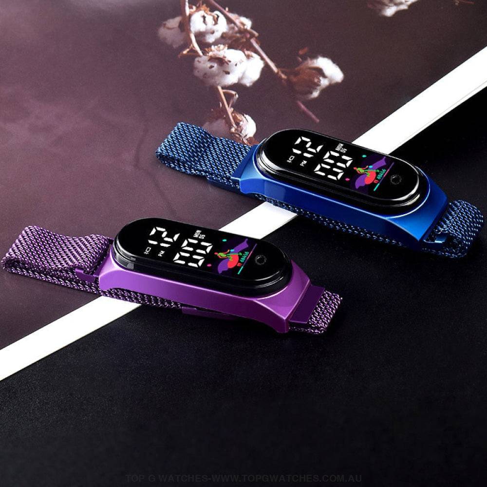 Ultra Light LED Electronic Sport Bracelet Digital Watch - Top G Watches