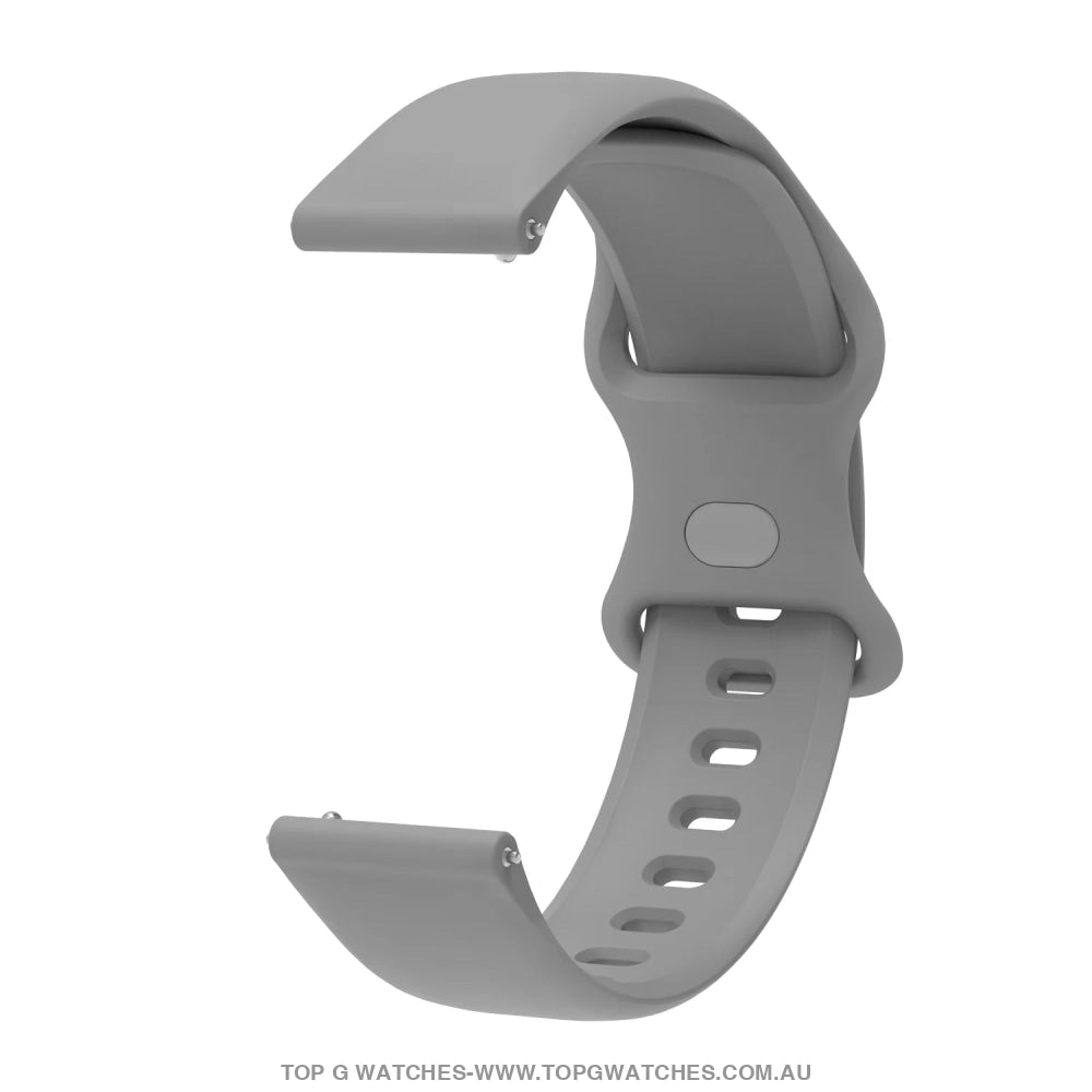 Smartwatch Universal Replacement Quick-Release Spare Strap - Silicone Watchband 20/22mm - Top G Watches