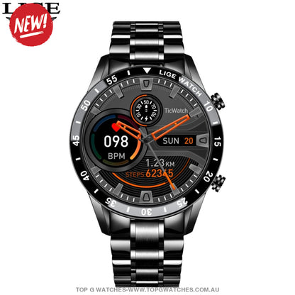 New 2022 Luxury Full Touch Screen Bluetooth Smart Watch Waterproof Sport Activity Fitness Watch - Top G Watches