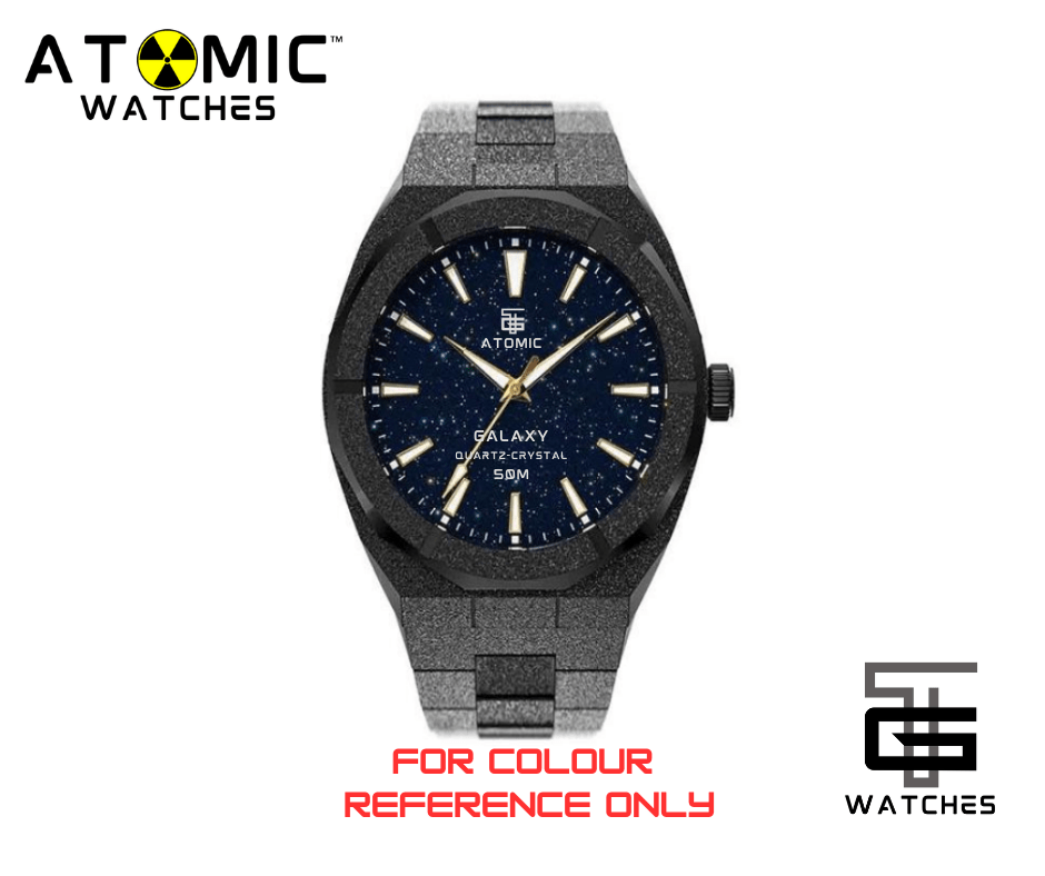 Atomic Galaxy Frosted Steel Luxury Watch ™ (Australian Owned) - Top G Watches