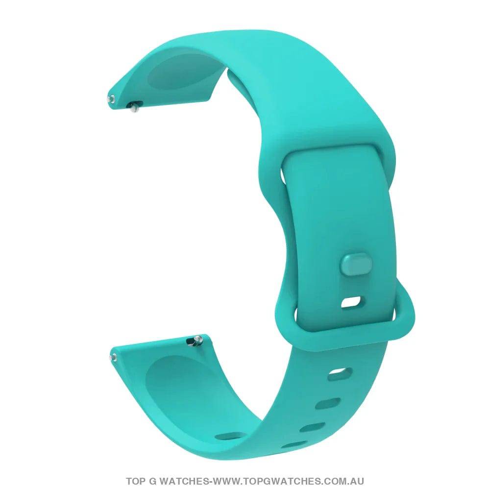 Smartwatch Universal Replacement Quick-Release Spare Strap - Silicone Watchband 20/22mm - Top G Watches